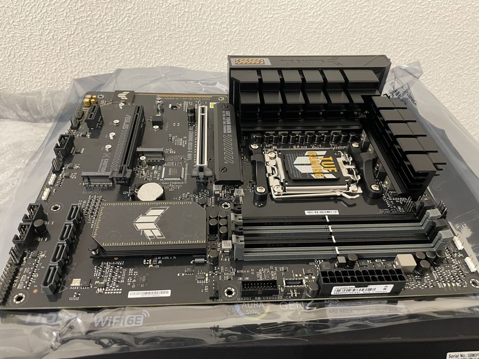 ryzen 7 9700x та  ASUS TUF gaming b650-e WiFi