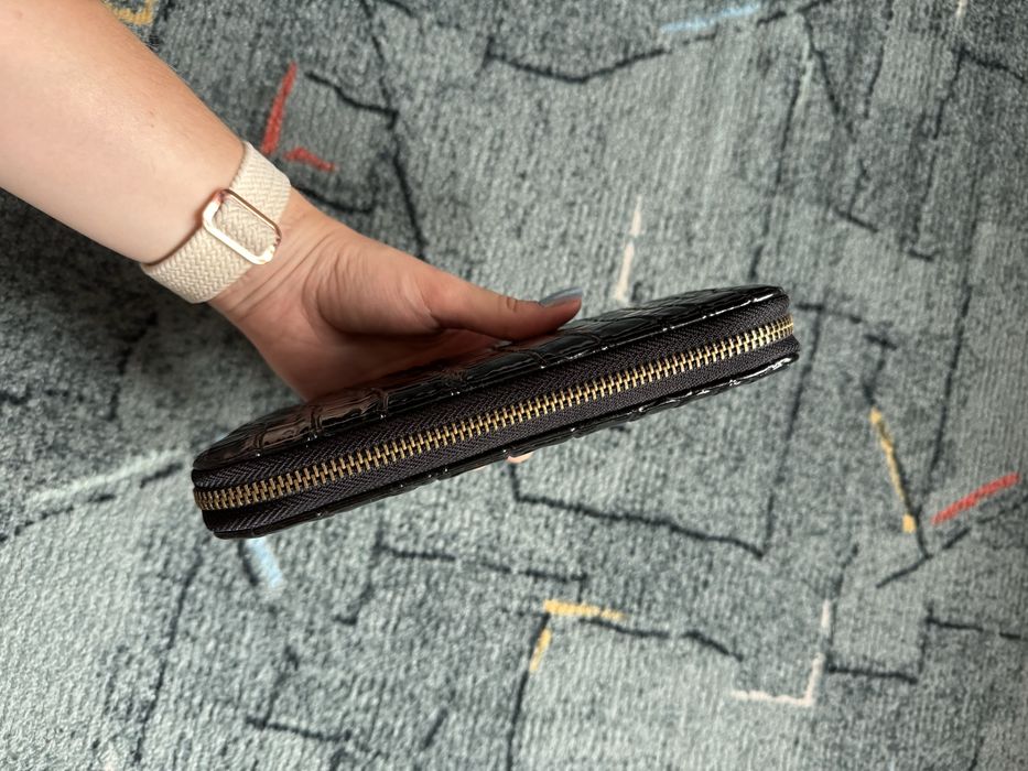 Skórzany portfel damski