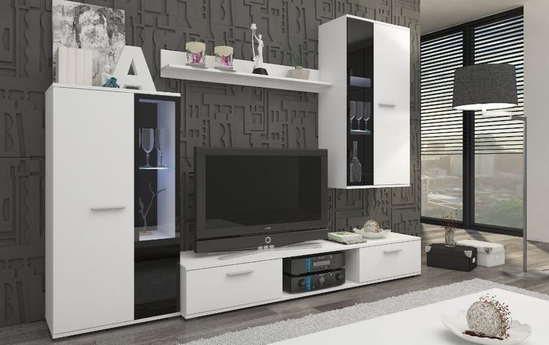 Meblościanka SALI meble pokojowe do salonu komoda szafa RÓŻNE KOLORY