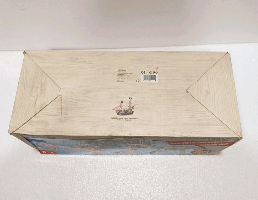 Play Tive Junior Barco de Piratas em Madeira idades 3-8 NOVO