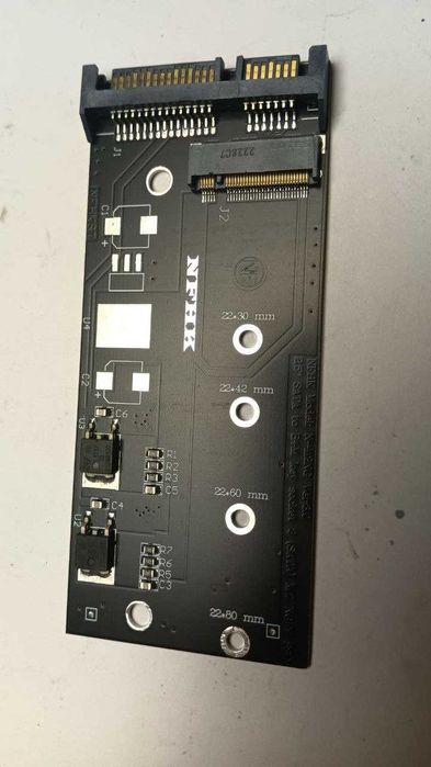 Адаптер переходник M.2 NGFF SATA SSD to SATA тип 2230/2242/2260/2280