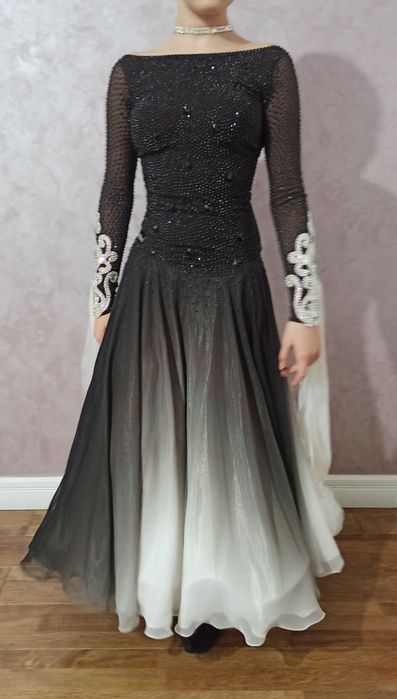 Платье для бальных танцев стандарт