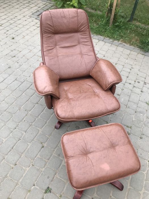 Крісло розкладне з пуфом (0060)