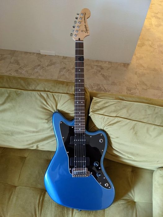 Squier Jazzmaster Affinity P90 Lake Placid Blue gitara elektryczna