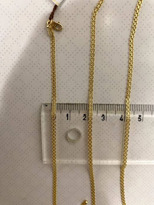 Nowa, ZŁOTA Bransoletka 19 cm, 1,89 g, próba: 585, 14K