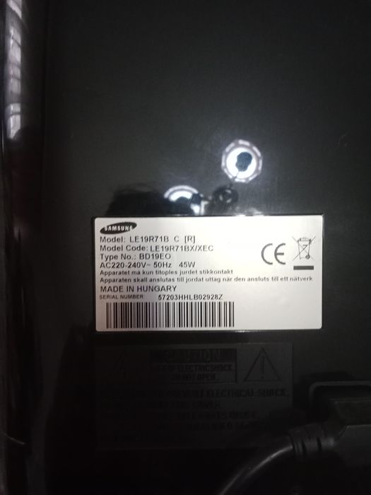 Plasma Samsung com comando