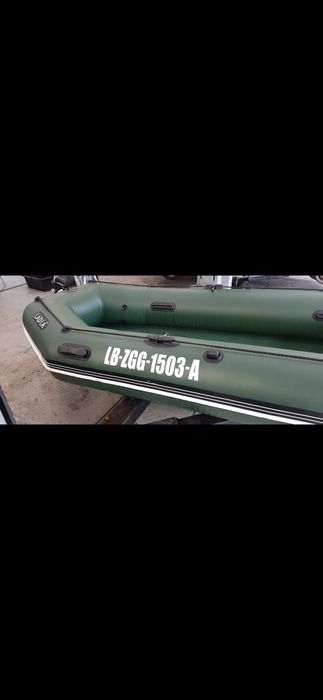 Ponton 330 , silnik zaburtowy, akumulator kpl