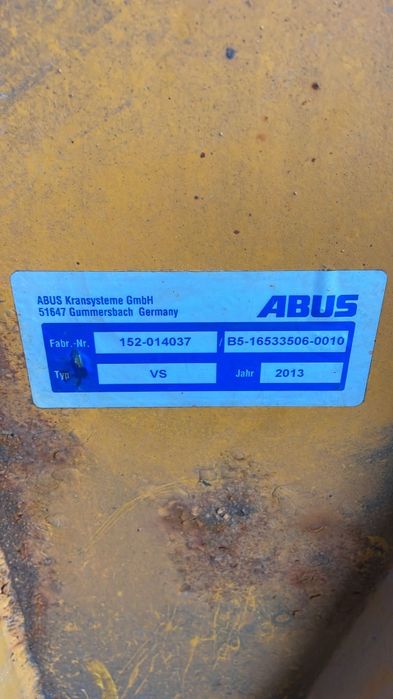 Pórtico a trabalhar