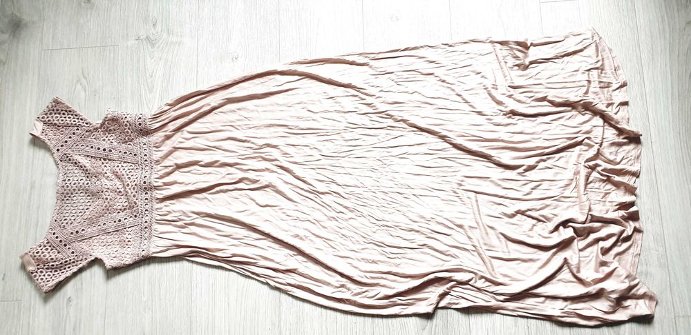 MAMA Sukienka ciążowa z górą z  koronki H&M, rozm. XS 34