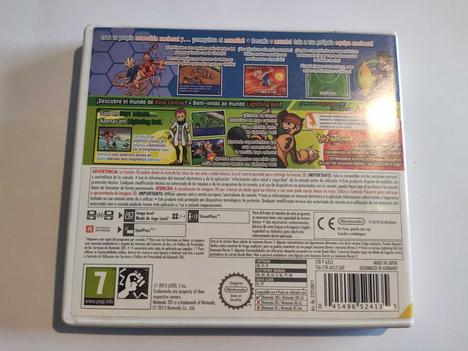 Inazuma Eleven 3: Celestial Ray Game + Box64298076598915123