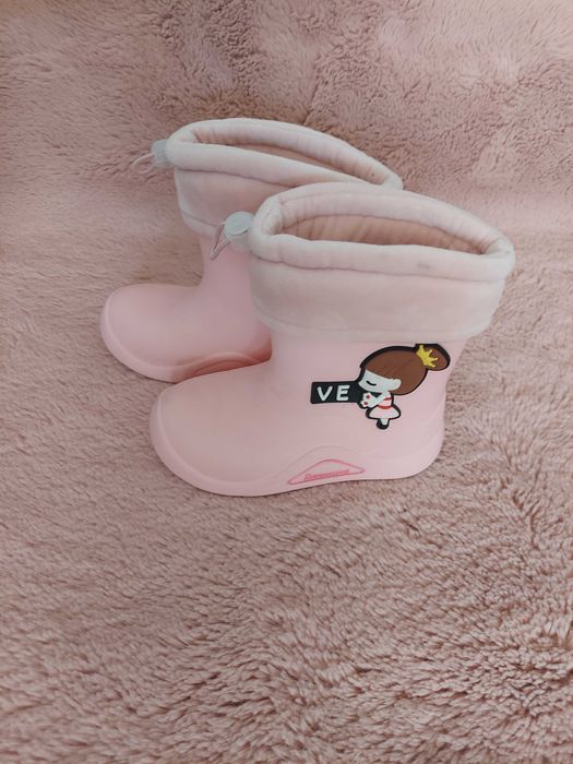 Гумові чобітки для дівчинки