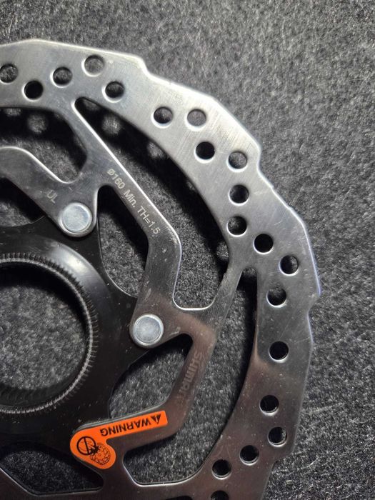 Shimano Disco de freio RT10 Disc CL 160mm Novo