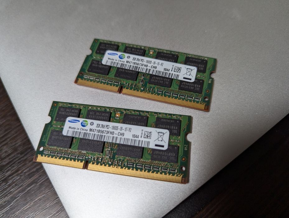Ddr3 оперативна пам'ять 4gb (2gb+2gb) Samsung