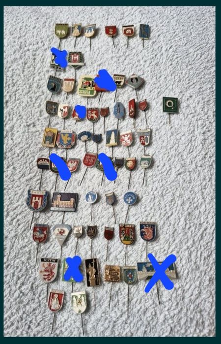 Wpinki-przypinki PRL