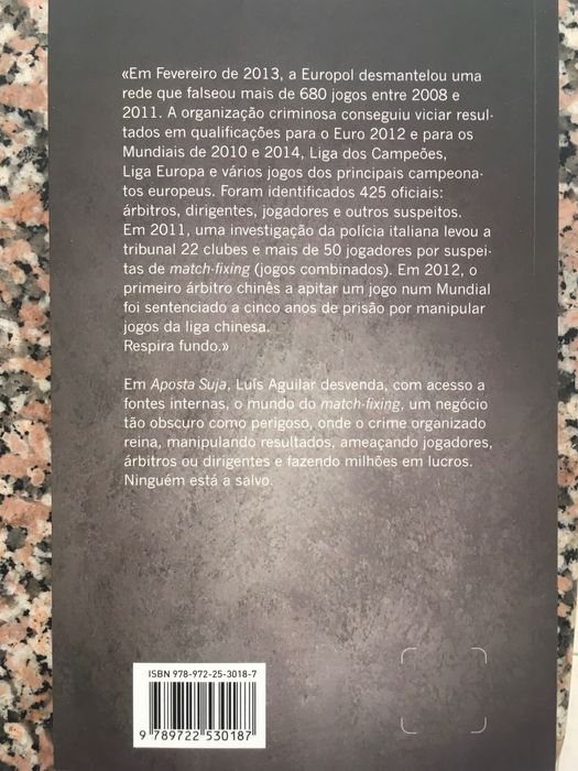 Livro Aposta Suja