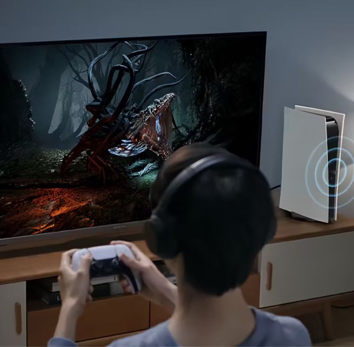 Беспроводной USB 5.3 ВТ Адаптер,Совместимый с Ps4/ Ps5/Pro/Switch/Windows/7/8.1/10/11 Для Наушников