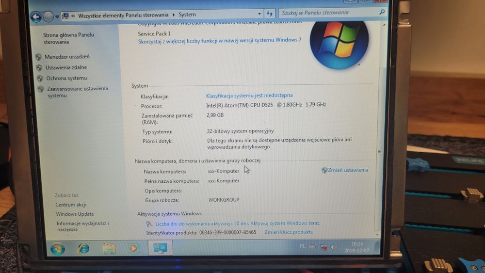 Mini komputer przemysłowy z lcd