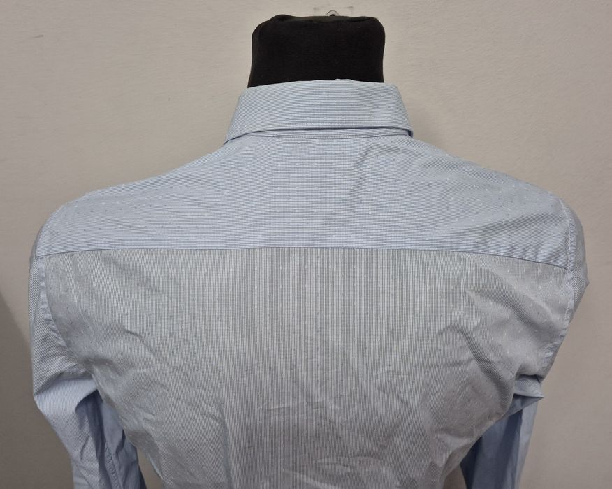 ZEGNA roz. S stretch koszula premium bawełna super stan extralekka
