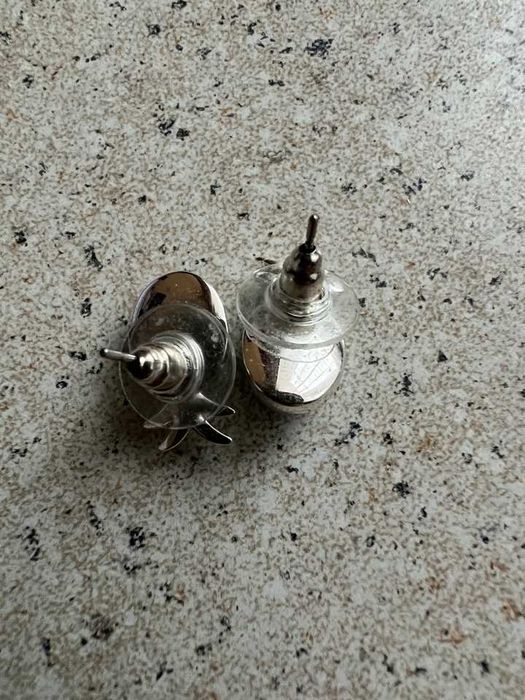 серьги гвоздики ананас