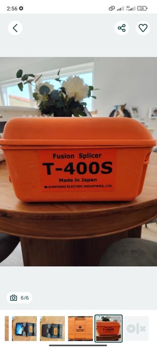 Máquina de fibra Sumitomo T400s