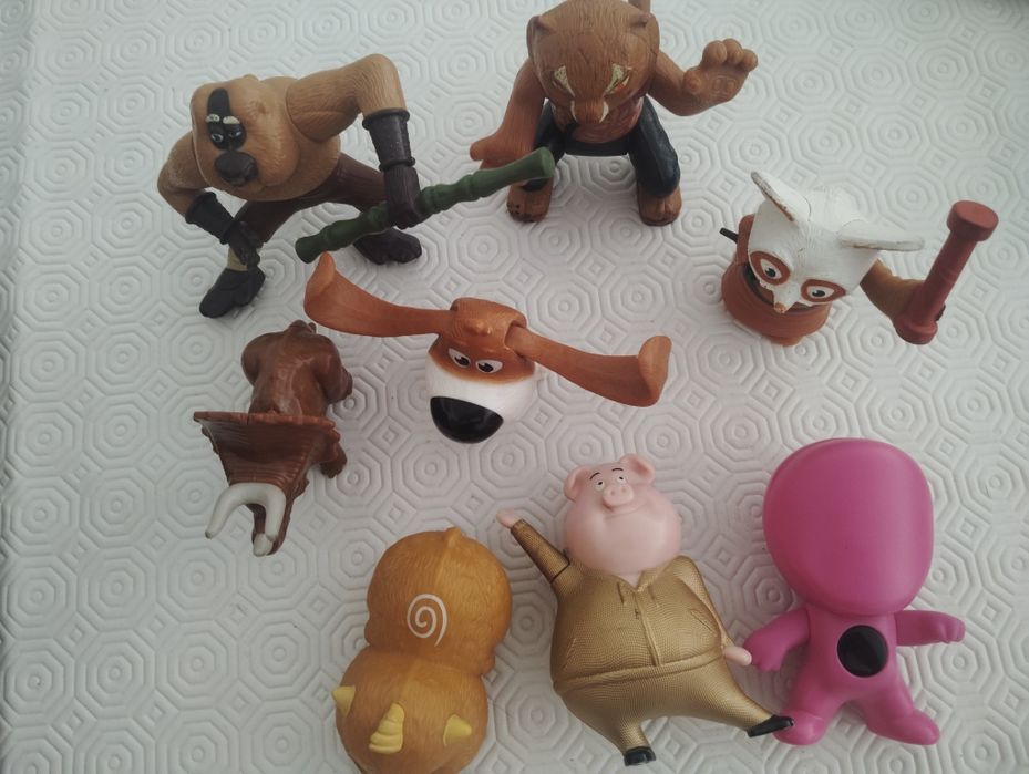 Figuras de Ação Articuladas MacDonalds Usados
