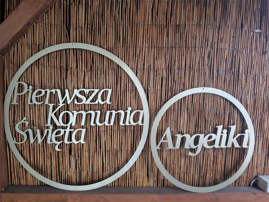 Dekoracja na komunię