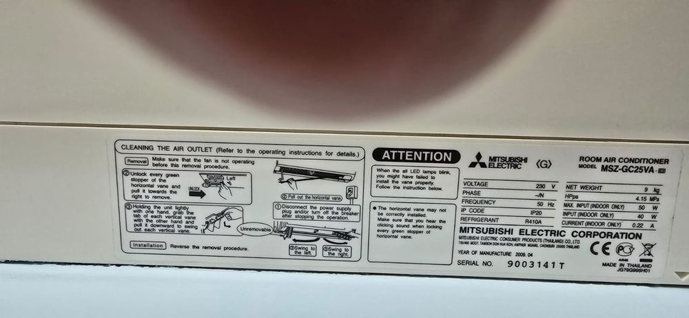 Ar Condicionado Mitsubishi