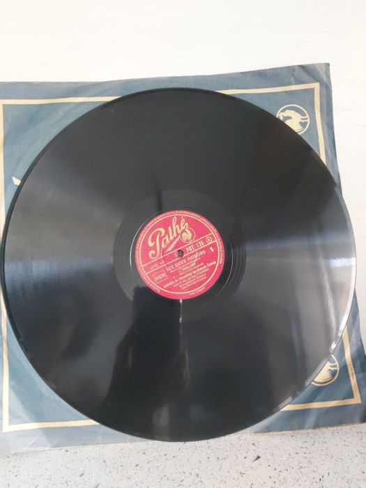 2 discos Pathé para grafonola