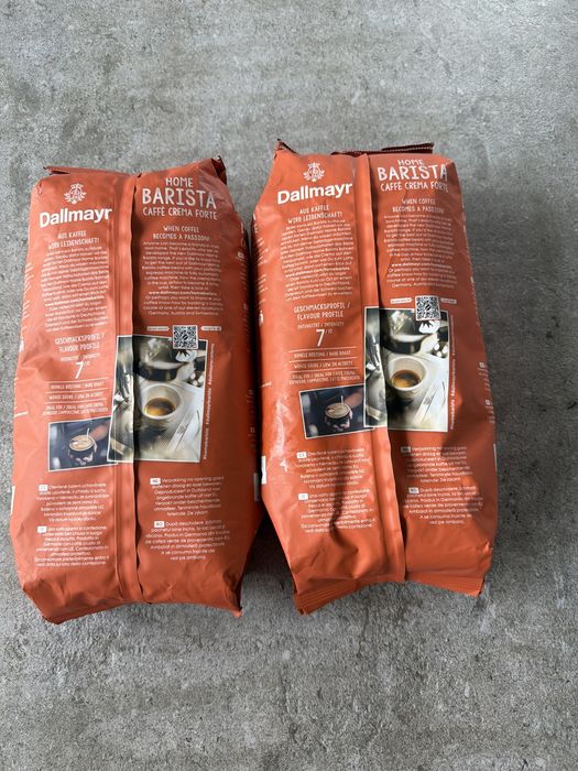 Kawa dallmayr home barista csffe crema forte 2 szt