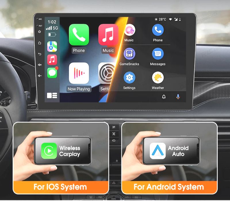 RÁDIO GPS ANDROID 13 VOLKSWAGEN BEETLE 04-10