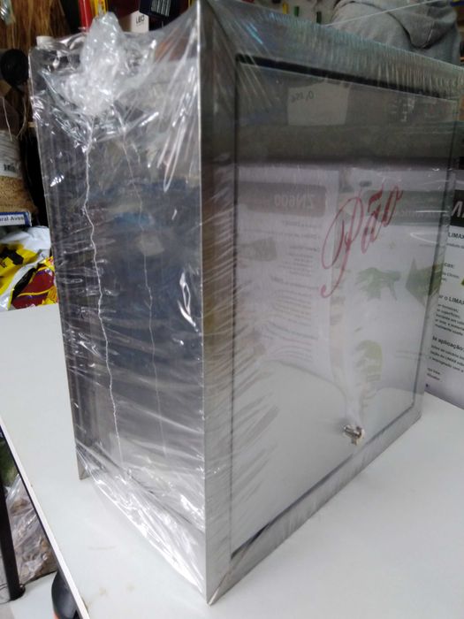 caixa de pão extensível inox