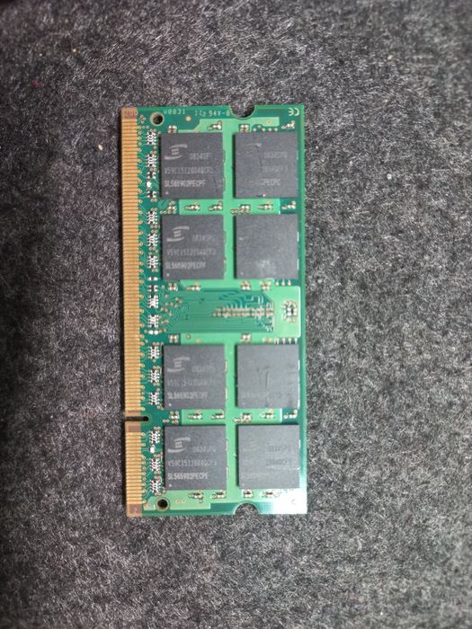 ProMOS 1GB 2Rx8 DDR2 667MHz-CL5 RAM PC2 5300S Laptop Memory