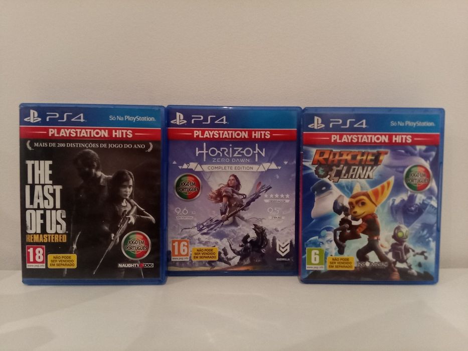 Jogos PS4 como novos