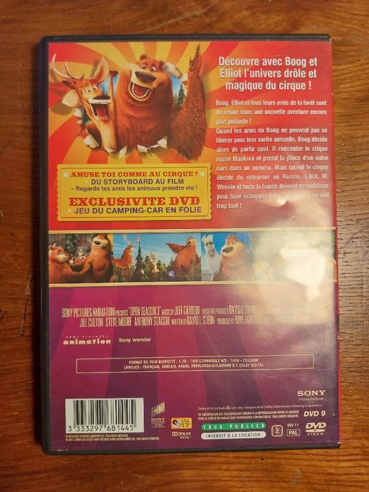 Os rebeldes da floresta 3 DVD