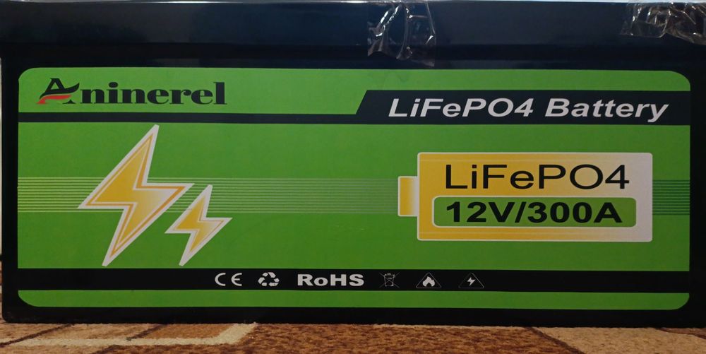 акумулятор life po4 на 300 Ah