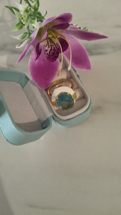 Złoty pierścionek nr 10