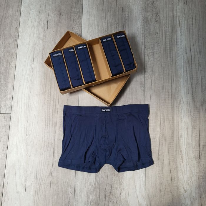6pak bokserek męskich Snocks S M granat bawełna
