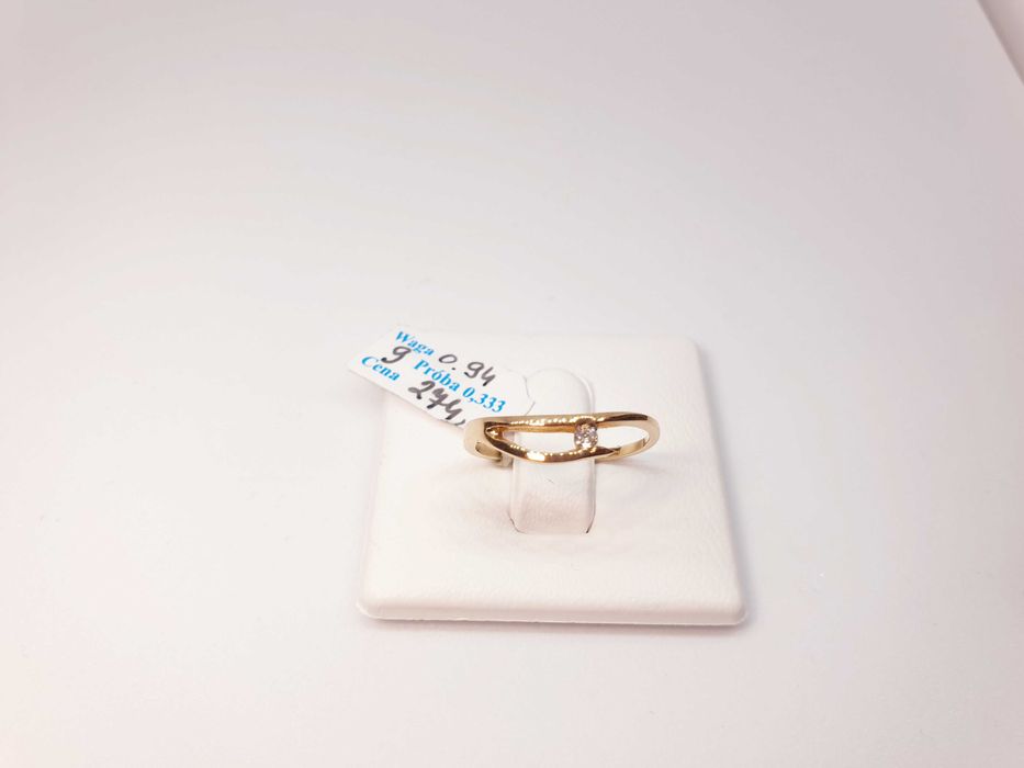 OKAZJA Piękny Złoty Pierścionek NOWY