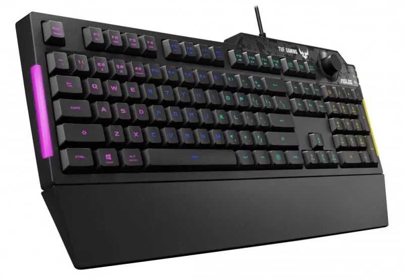 Teclado Gaming Asus K1 RGB PT Black