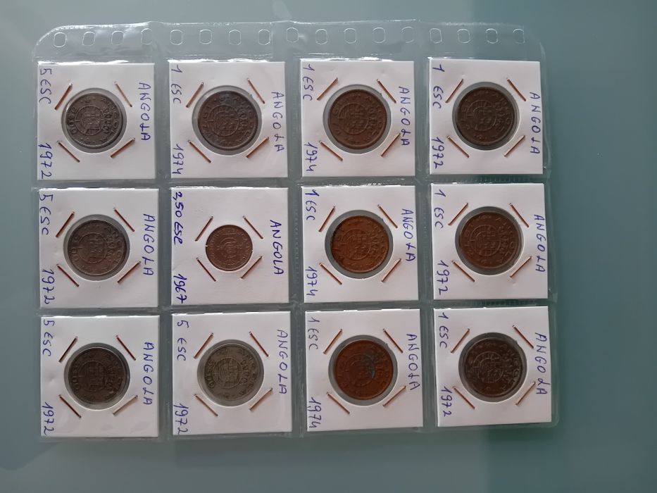 Coleção Moedas Portugal, Ex-colónias