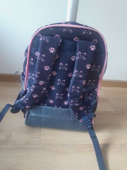 Plecak na Kółkach z Kotkami Kot Szkolny St.Right Majewski [TB1]