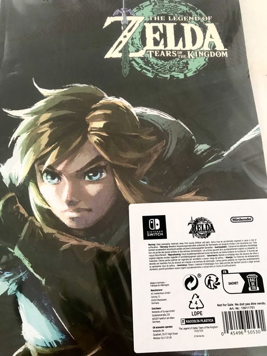 Poster The Legend of Zelda: Tears of The Kingdom