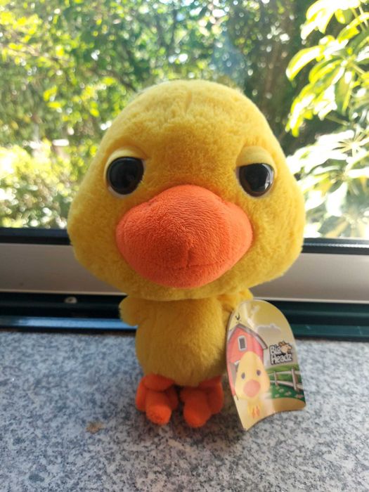 peluche pintainho amarelo