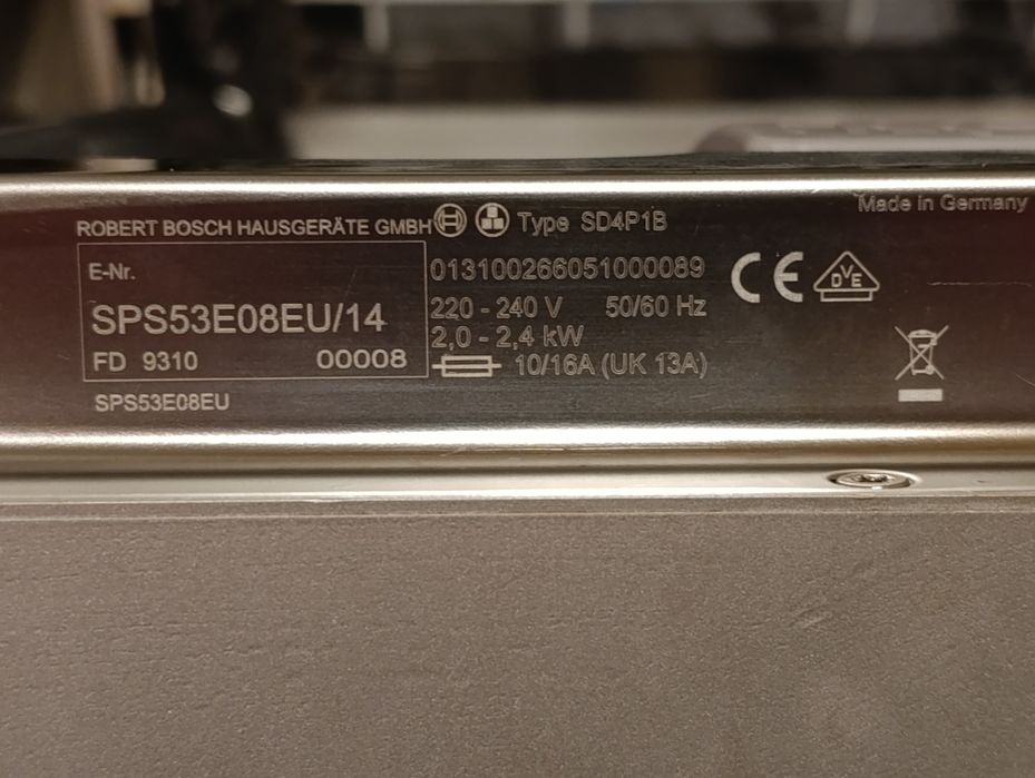 Zmywarka Bosch -SD4P1B