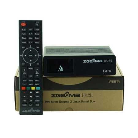 Zgemma H8.2H Enigma2 Linux Smart Box – Novo Selado/ garantia