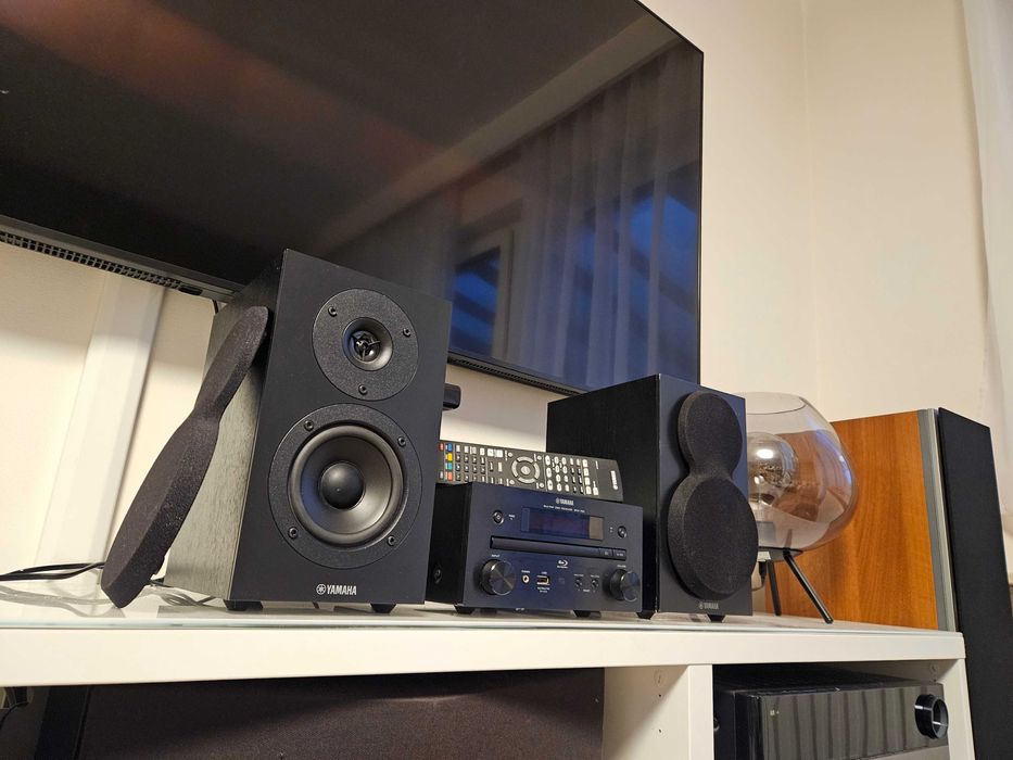 OKZJA Wzmacniacz stereo wieza Pianocraft Yamaha brx 750 usb bluetooth