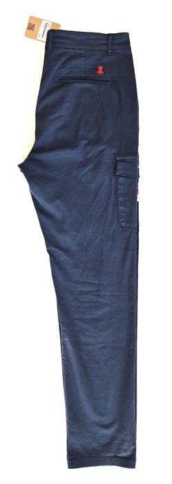 el Pulpo Woodcutter azul marino chinosy rozmiar US 36/EU 46