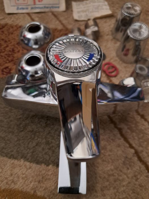 Bateria zlewozmywakowa  - antyk -  nieużywana z 1989r