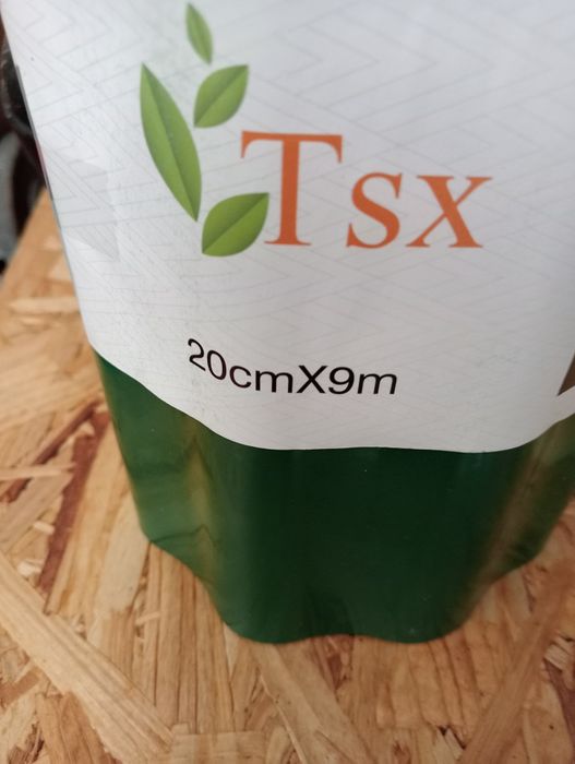 Vedação de jardim verde novas