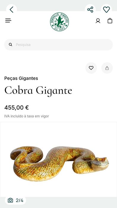 COBRA - Bordalo Pinheiro (coleção)
